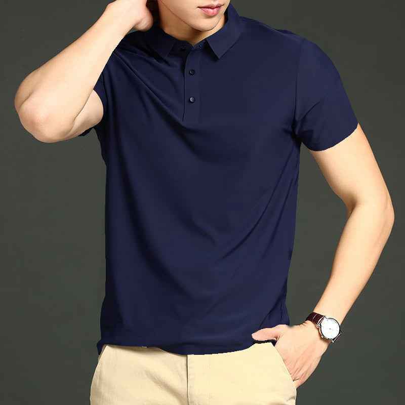Men's Imported 4 Way Lycra Polo Shirts